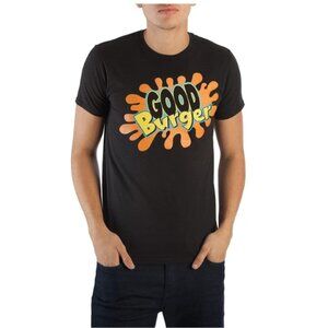 Nickelodeon Good Burger T-Shirt Men's Black Logo Tee New Viacom Size XLarge